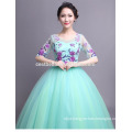 Quinceanera dresses ball gown fashionable long sleeve dresses exquisite blue wedding dress ball gown